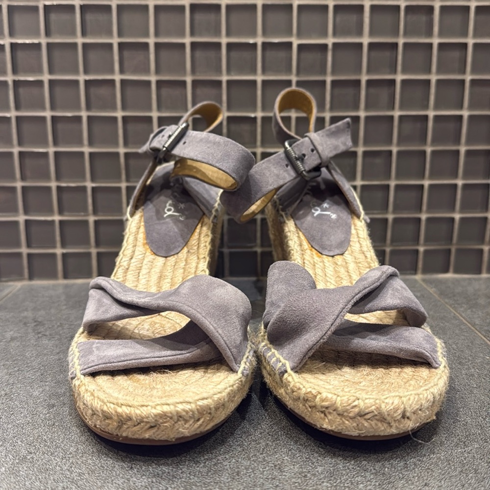Splendid Grey Suede Espadrilles – Size 9 NWT New without Tags